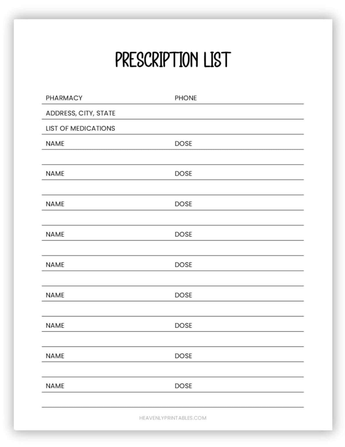 Final Wishes Planner (Free PDF Printable) - Heavenly Printables