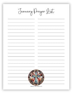 June In January Notes.pdf January Calendar Planner (Free PDF Printable) - Heavenly Printables
