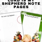 The Lord is My Shepherd Note Pages HP